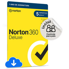 Norton Antivirus 360 Deluxe 5 Dispositivos 12 Meses Key